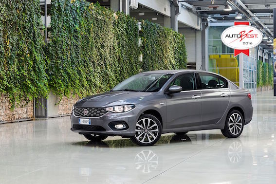 Fiat Tipo izraudzīts par praktiskāko Eiropas automobili