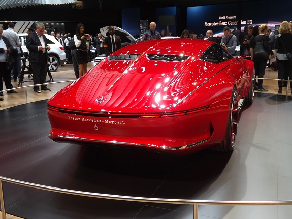 Parīzes auto izstādes zvaigzne - Mercedes Benz Maybach Coupe! Ne aci atraut...