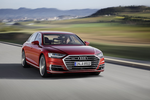 Ierēdņu ievērībai - prezentēts jaunās paaudzes Audi A8!