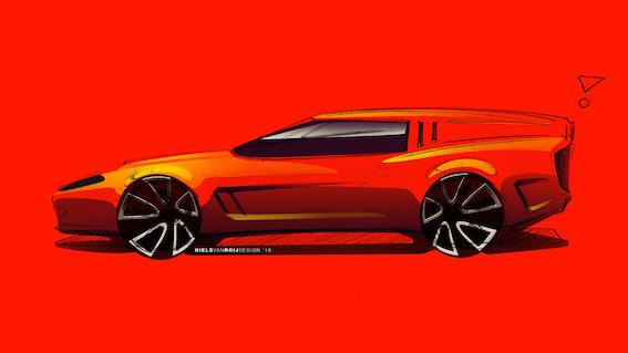 Ferrari gatavo universāli. Dizains no tā paša autora, kurš radīja Tesla Model S!