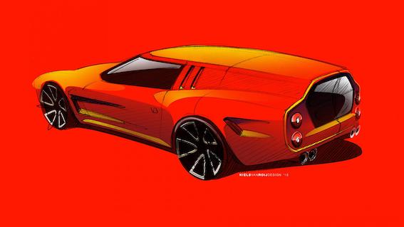 Ferrari gatavo universāli. Dizains no tā paša autora, kurš radīja Tesla Model S!