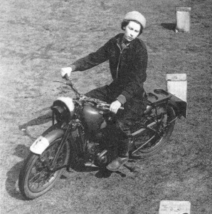 Queen Elizabeth II 1941 BSA C10 250 cc