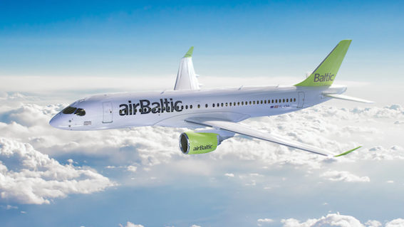 Foto: airBaltic publicitātes foto