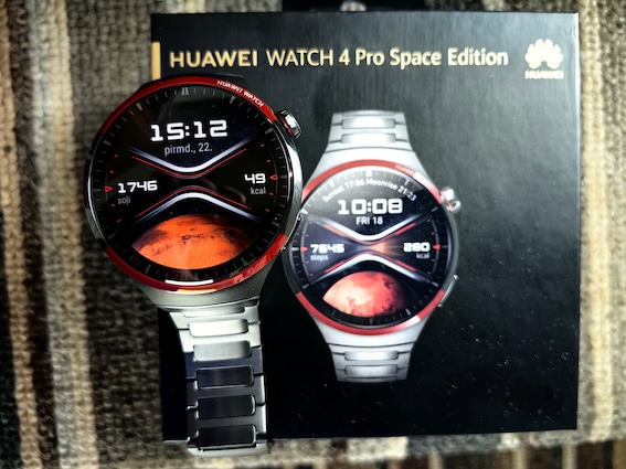 Huawei watch 4 pro special edition. Ne vienmēr jābūt jaunam, lai būtu jauns!