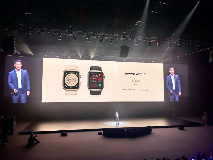 Huawei jaunumu prezentācija Barselonā - spēlē golfu, nirsti līdz 100 metriem un pie viena izmēri asinsspiedienu!