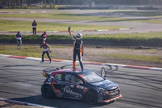 Jānis Baumanis pēc uzvaras RallyX: Šīs uzvaras man nozīmē ļoti daudz