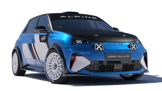 Alpine A290 Rallye: Elektrisks rallija auto ar bagātu vēsturi