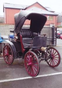 1900 Cleveland Sperry System Electric Vehicle 3-seater Stanhope