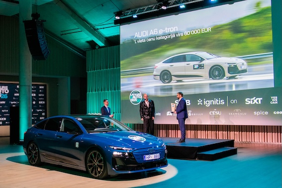 Renault R5, BYD Sealion 7 un Audi A6 e-tron - Latvijas e-auto 2025/2026 uzvarētāji! Un uri atpalika par dažiem punktiem?
