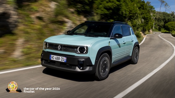 Renault 4 COTY finalist 2026